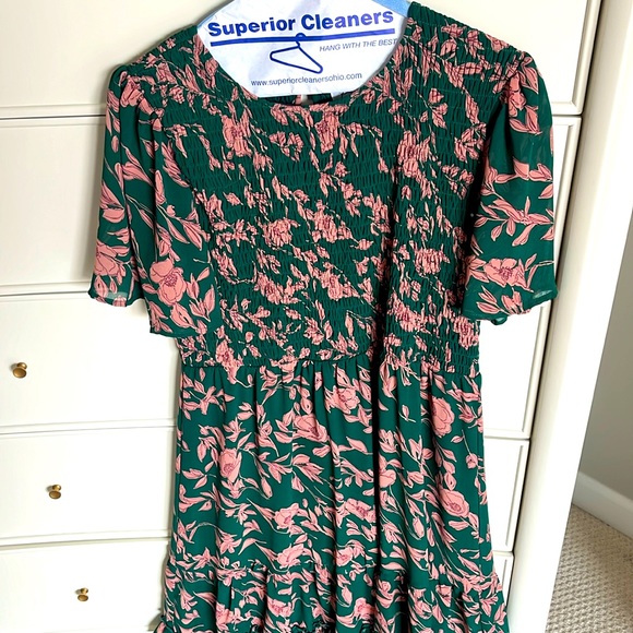 Polagram Dresses & Skirts - Maxi dress size L wedding shower dressy boutique green